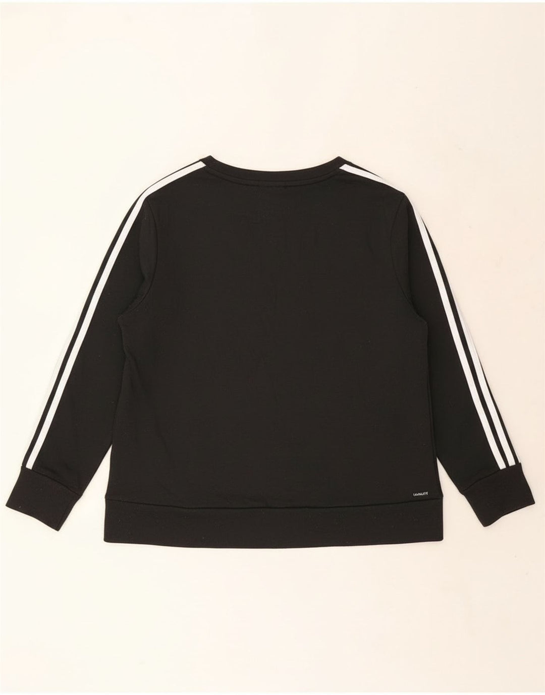 Adidas Womens Climalite Sweatshirt Jumper UK 20/22 XL Black Polyester