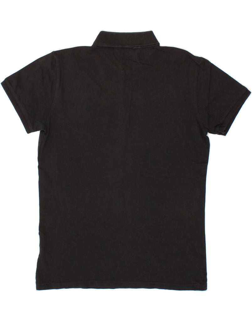 KAPPA Mens Polo Shirt XL Black Cotton Vintage Kappa and Second-Hand Kappa from Messina Hembry 