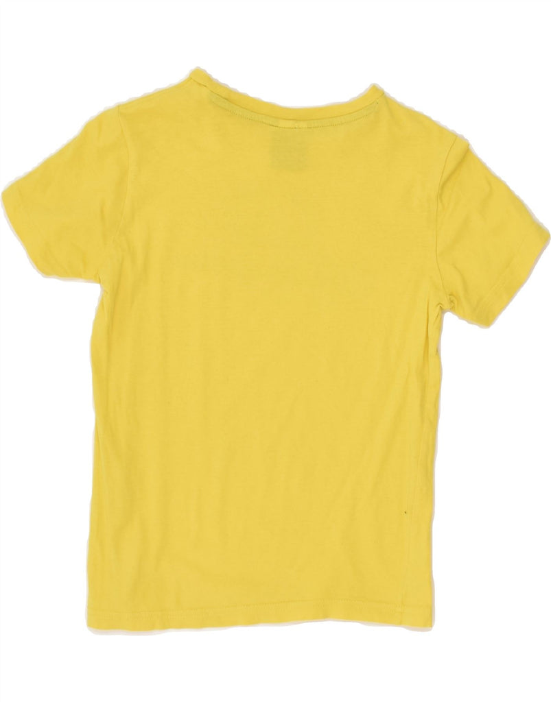 CHAMPION Boys Graphic T-Shirt Top 7-8 Years Yellow Cotton | Vintage Champion | Thrift | Second-Hand Champion | Used Clothing | Messina Hembry 