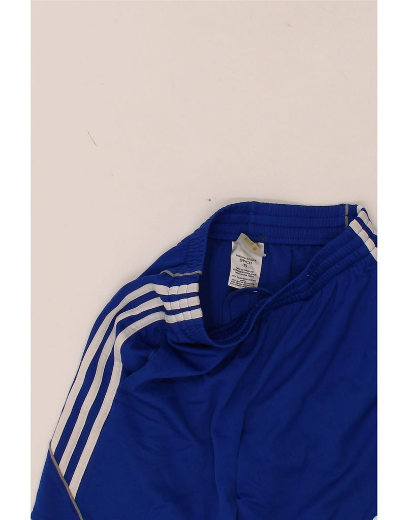 ADIDAS Boys Sport Shorts 7-8 Years Small  Blue Polyester Vintage Adidas and Second-Hand Adidas from Messina Hembry 