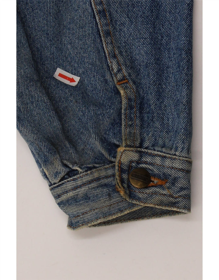 Quarry Mens Denim Jacket UK 42 XL Blue