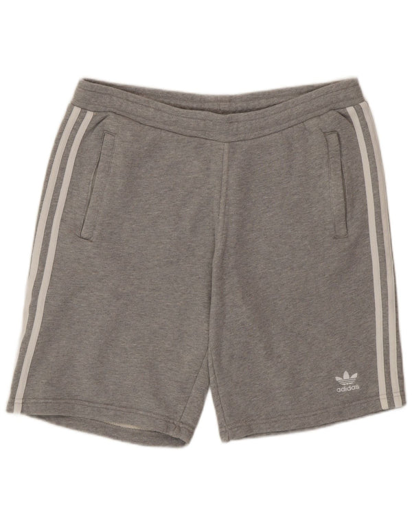 Adidas Mens Sport Shorts Medium  Grey Cotton