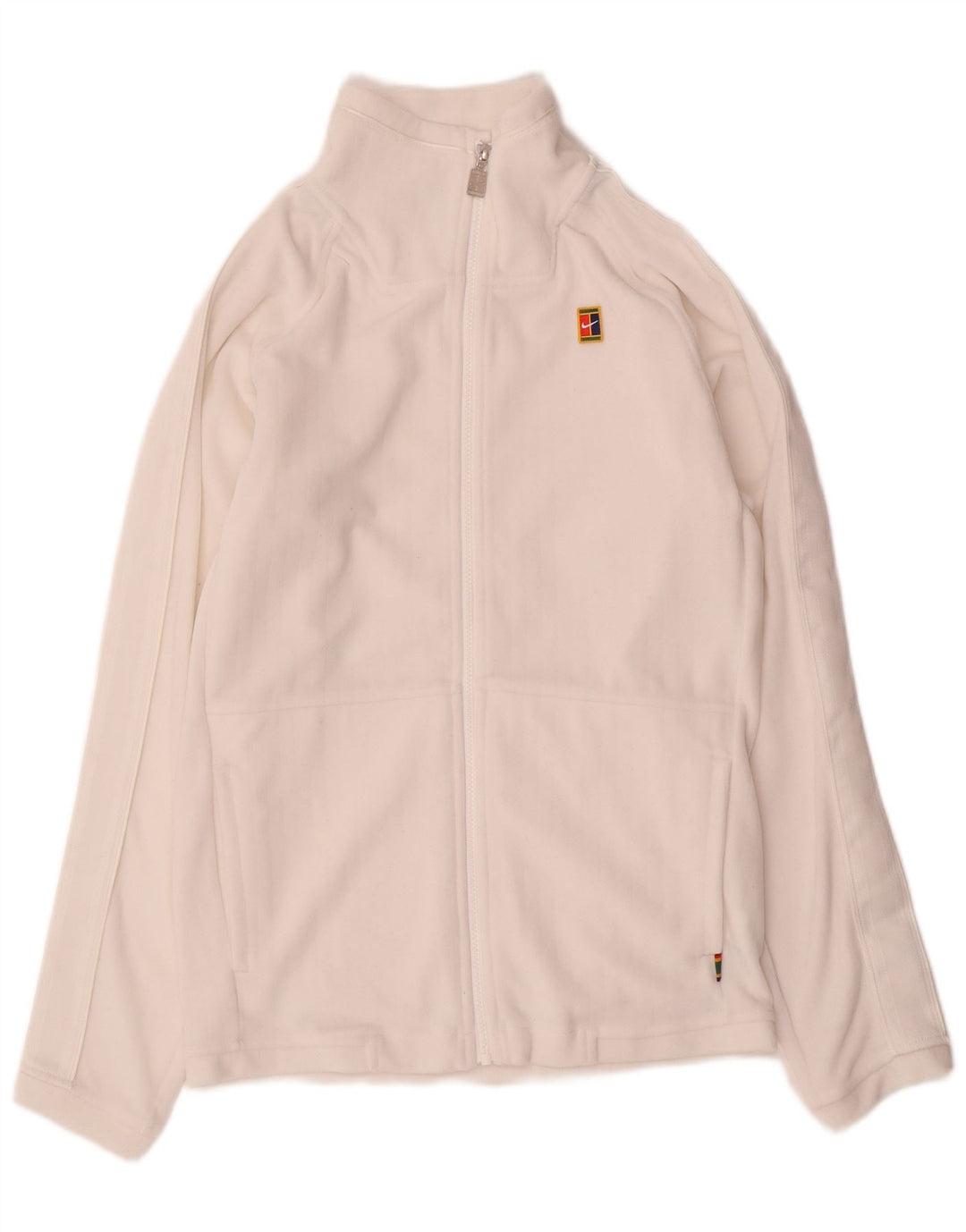 Nike Mens Tracksuit Top Jacket XS White Polyester