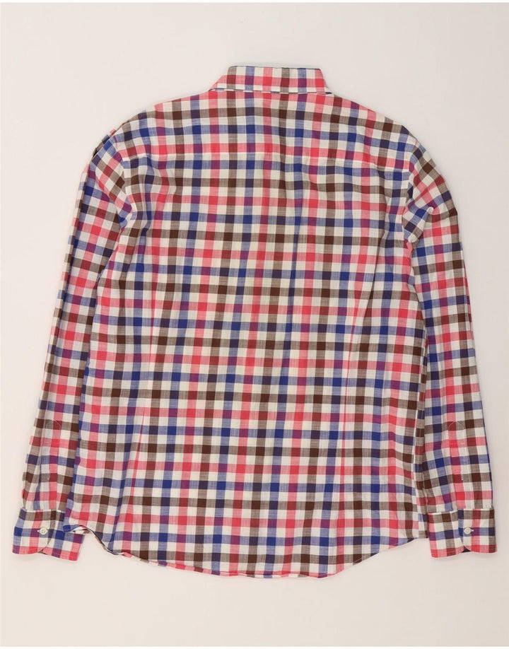 Massimo Dutti Mens Shirt XL Multicoloured Check