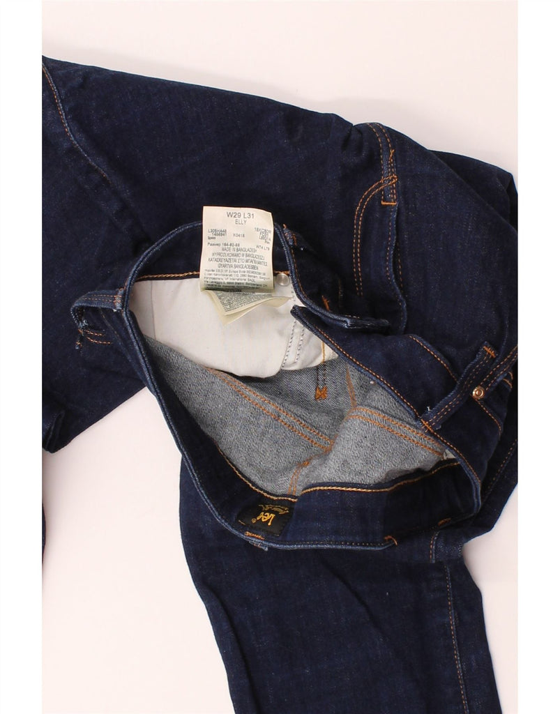LEE Womens Elly Skinny Jeans W29 L31 Navy Blue Cotton Vintage Lee and Second-Hand Lee from Messina Hembry 