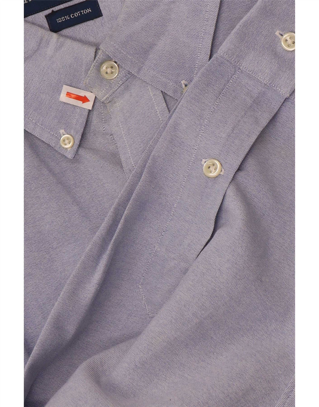Ralph Lauren Mens Big Shirt 4XL Blue Cotton