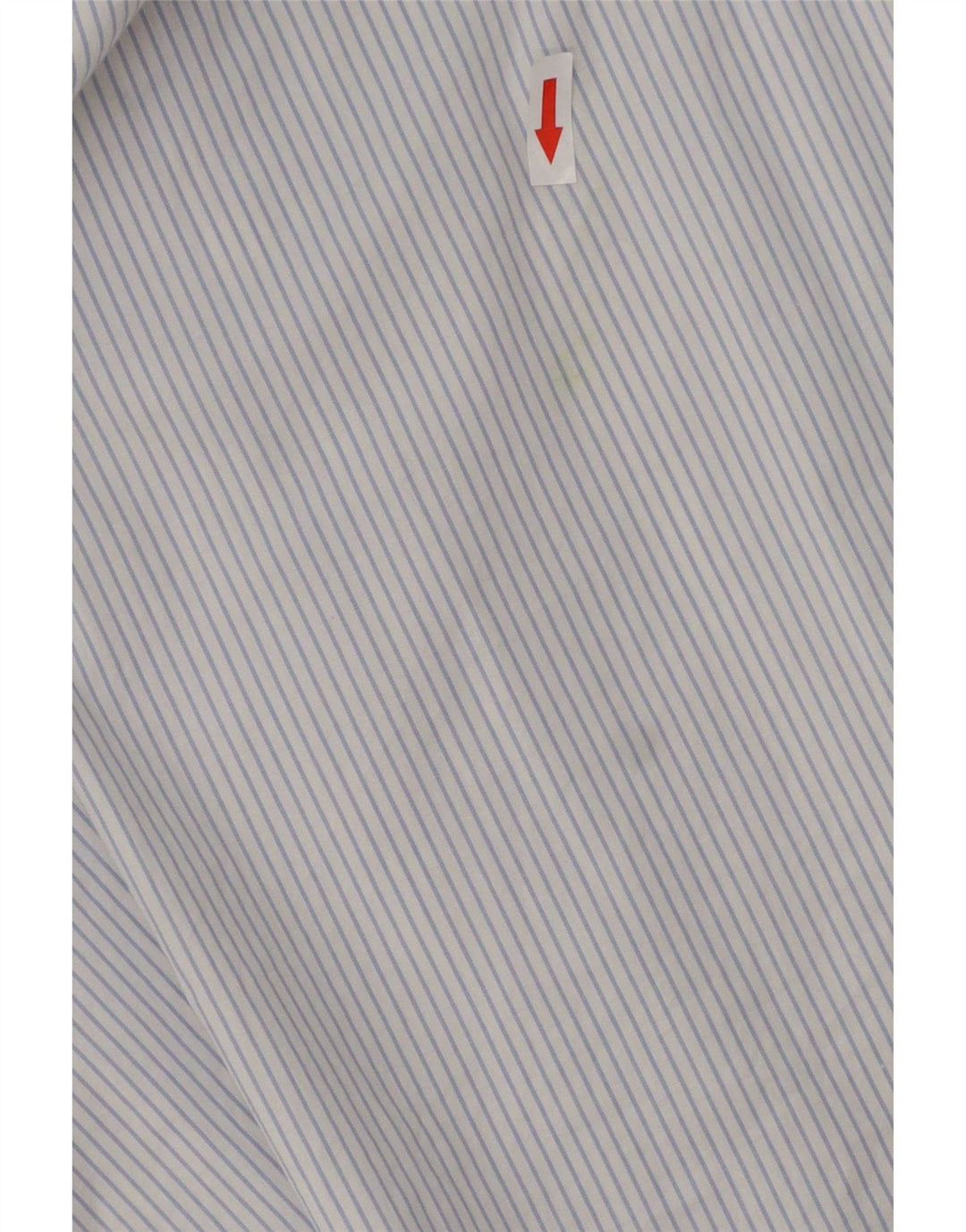 Dolce & Gabbana Mens Shirt Large Blue Pinstripe Cotton