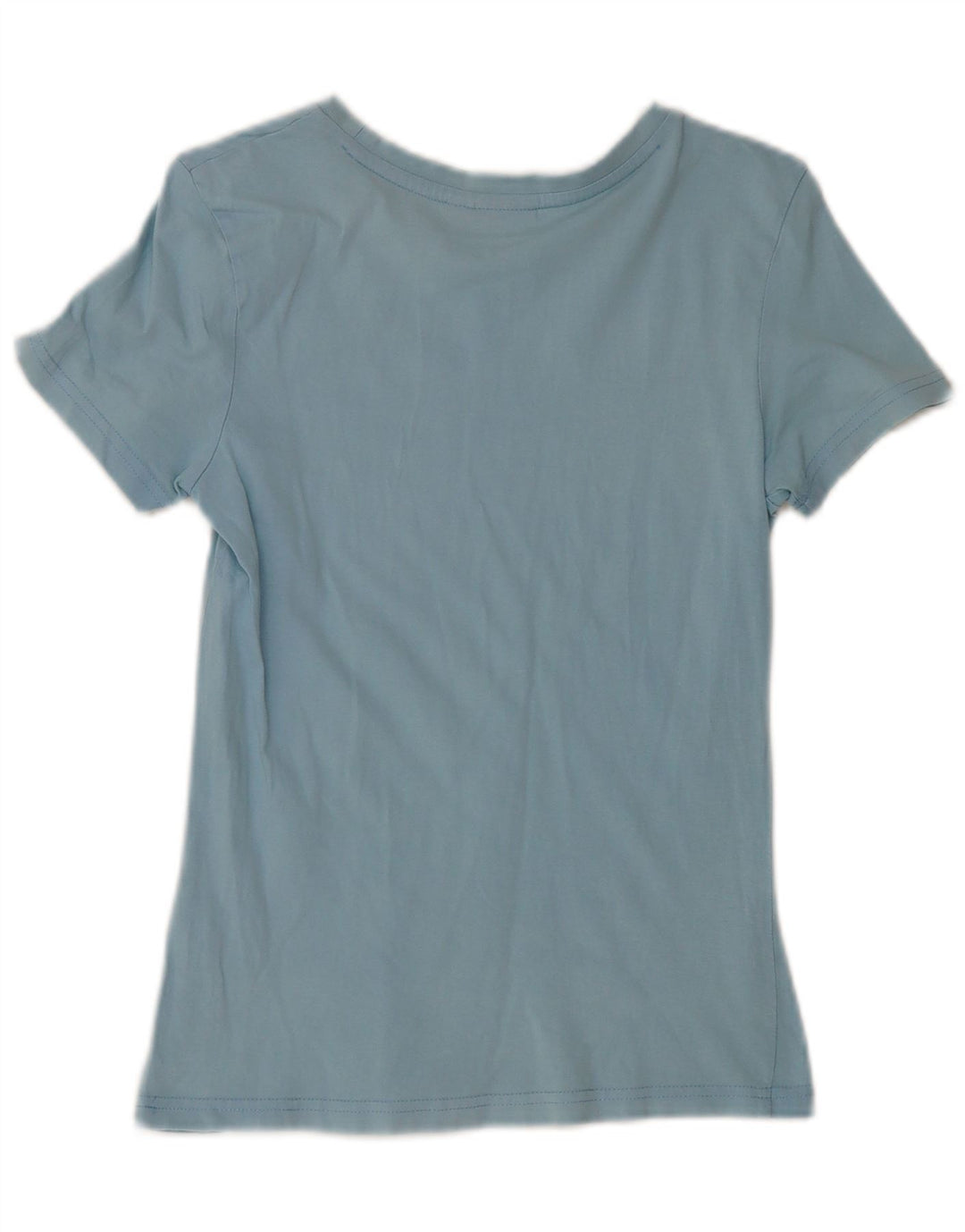 Puma Womens Graphic T-Shirt Top UK 10 Small Blue
