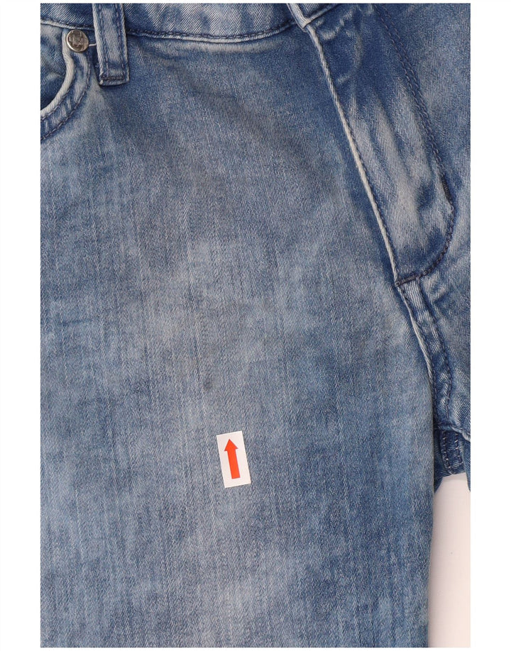 Liu Jo Womens Acid Wash Slim Jeans W30 L25 Blue Cotton