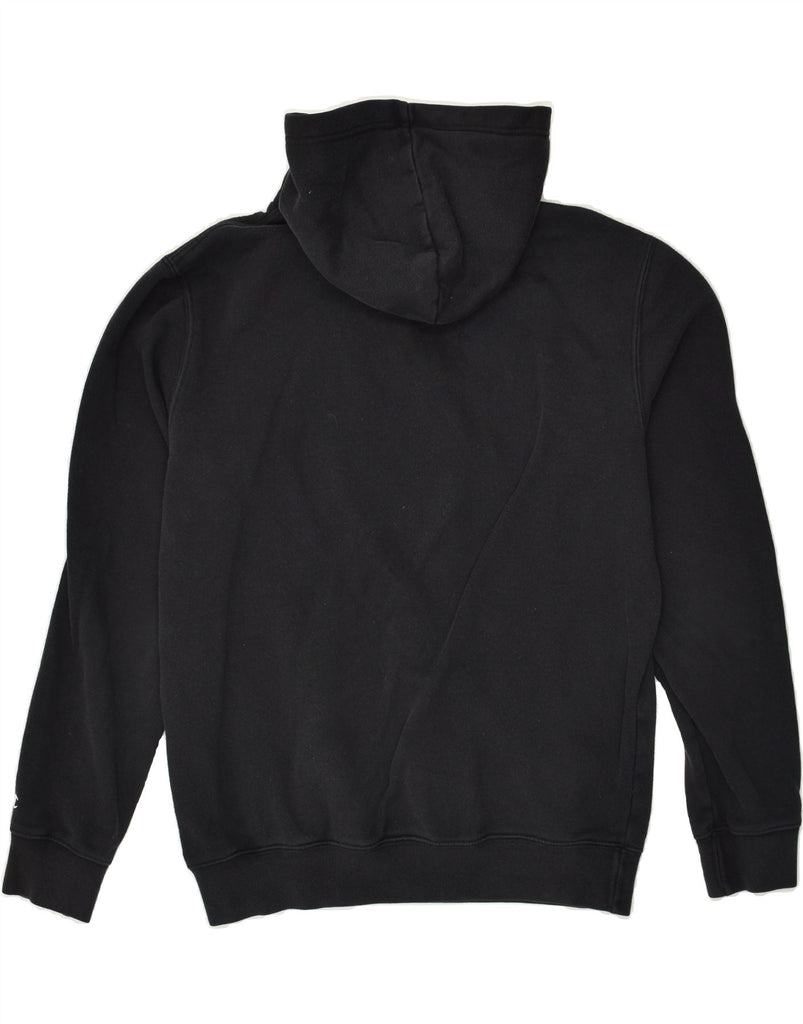 CHAMPION Mens Graphic Hoodie Jumper Medium Black Cotton | Vintage Champion | Thrift | Second-Hand Champion | Used Clothing | Messina Hembry 