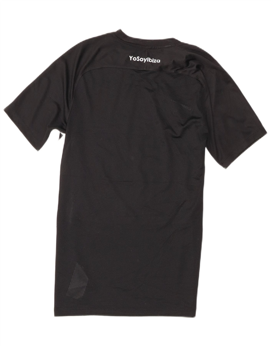 Nike Mens Ibiza Graphic T-Shirt Top Small Black Polyester