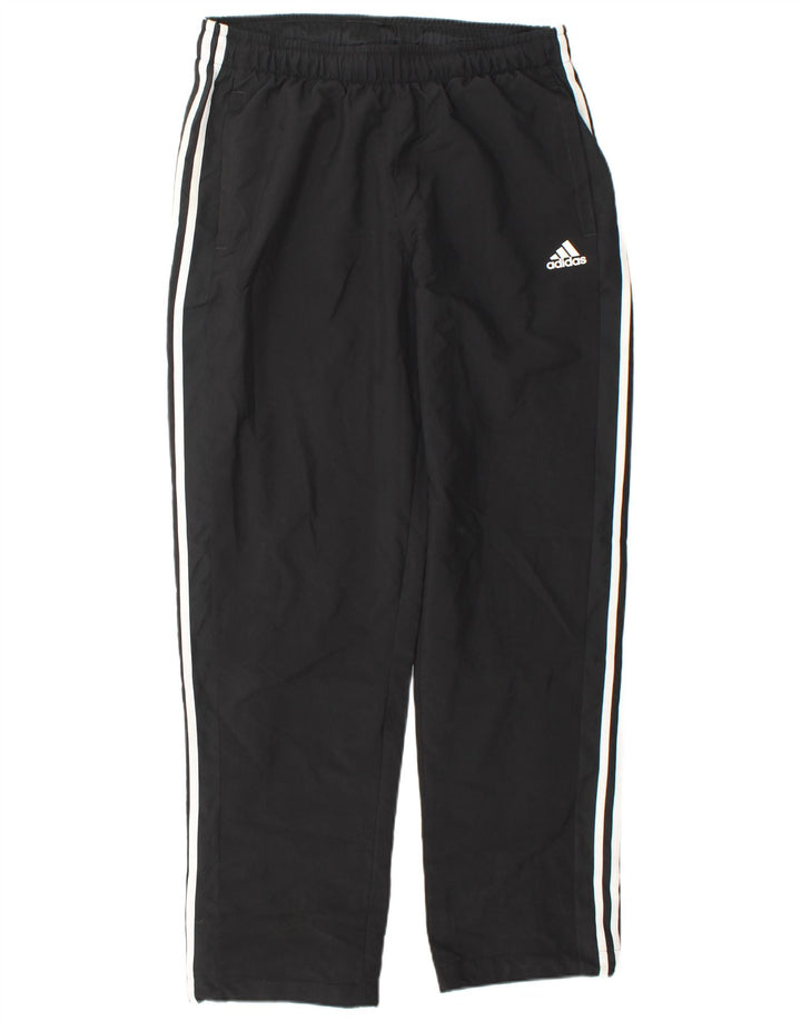 Adidas Mens Tracksuit Trousers Large Black Polyester