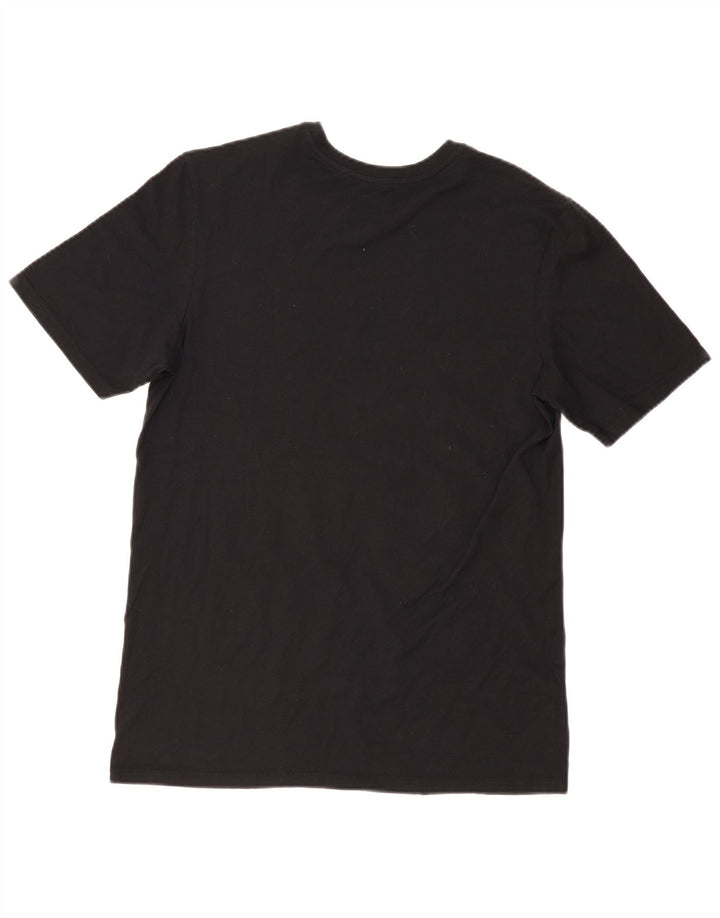Nike Mens Graphic T-Shirt Top Medium Black Cotton