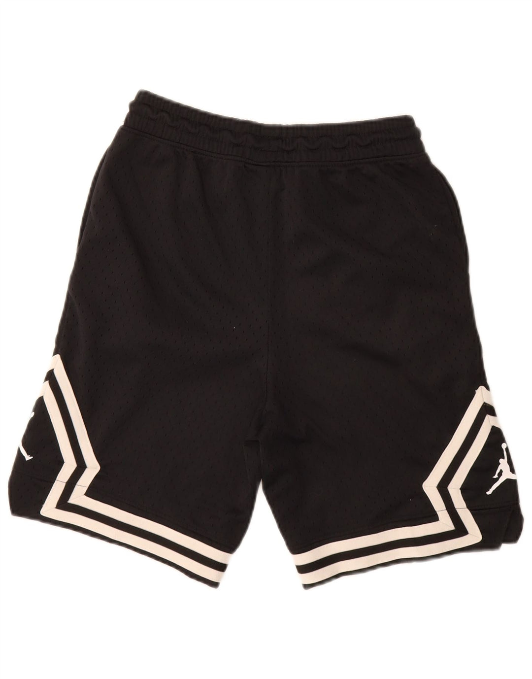 JORDAN Boys Sport Shorts 13-14 Years XL Black Polyester