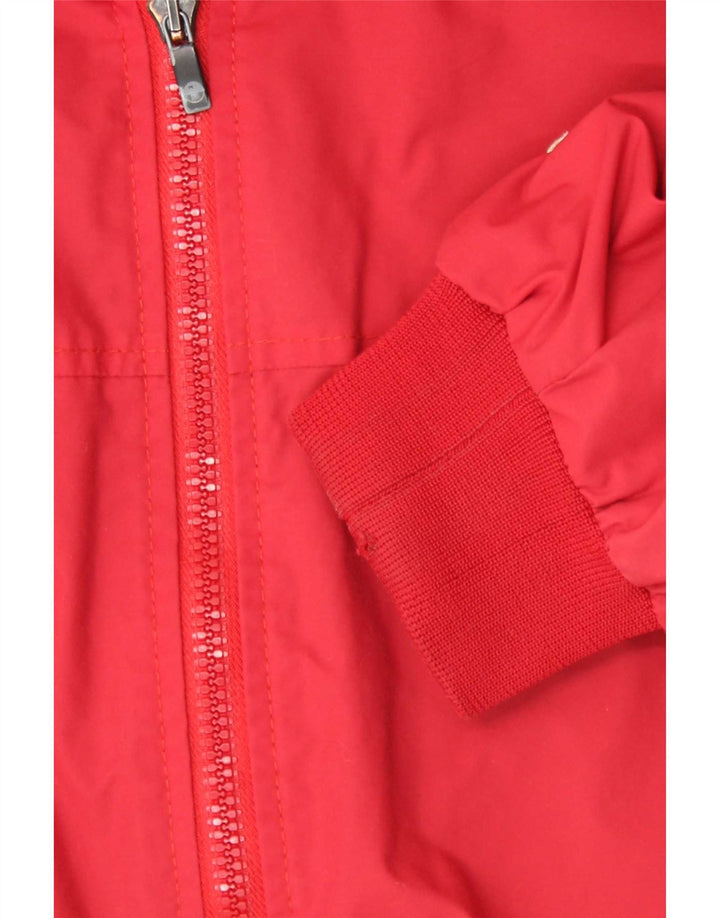 North Sails Mens Bomber Jacket UK 40 Large Red Polyamide