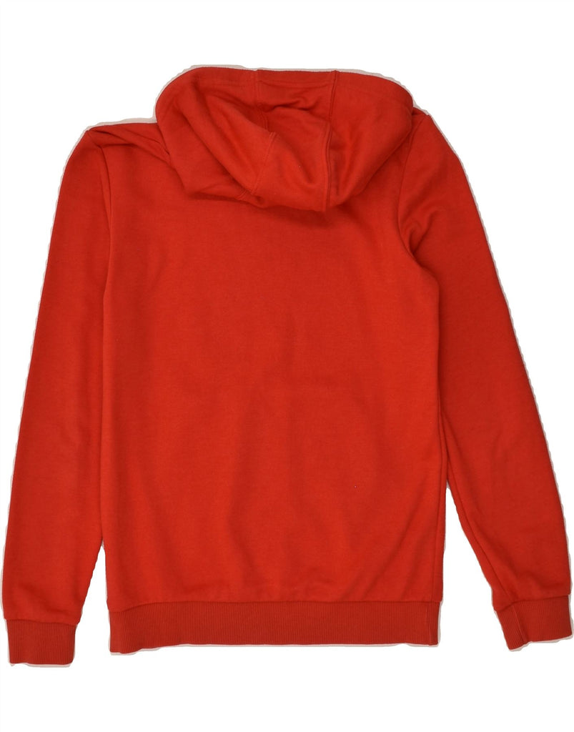 ADIDAS Girls Hoodie Jumper 11-12 Years Red Cotton | Vintage Adidas | Thrift | Second-Hand Adidas | Used Clothing | Messina Hembry 