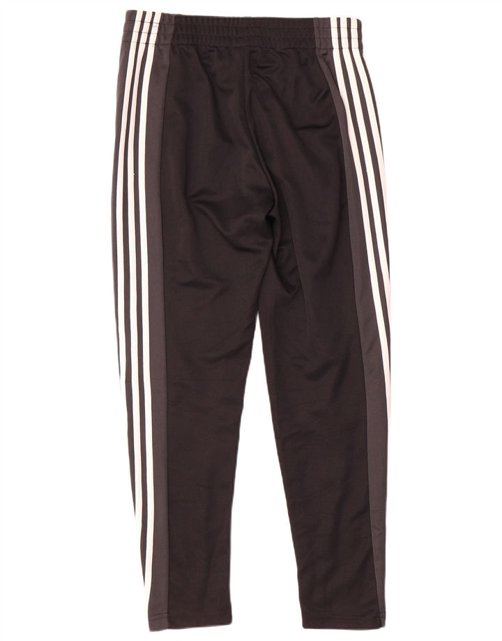 Adidas Womens Tracksuit Trousers UK 12/14 Medium Black Colourblock