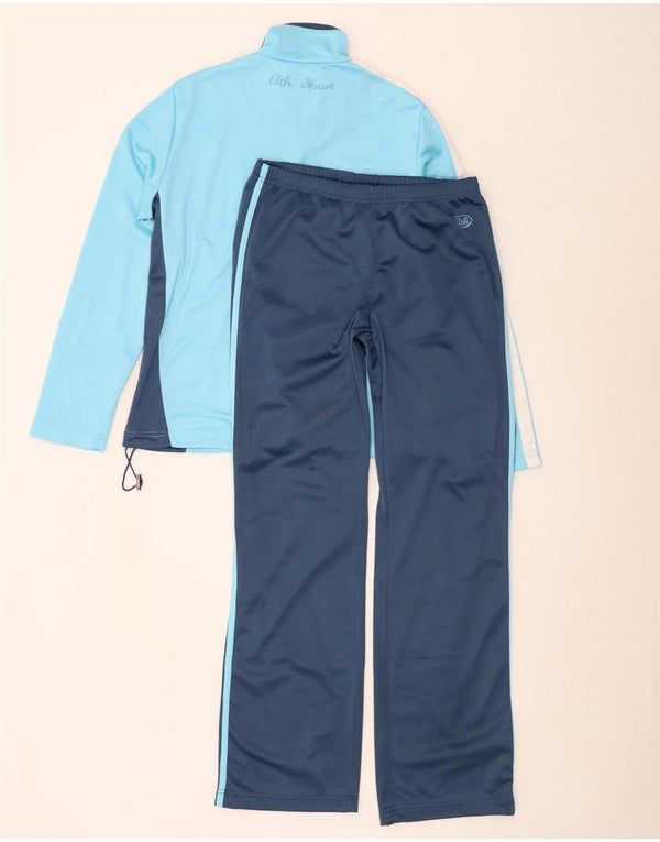 F.LLI Campagnolo Womens Full Tracksuit IT 48 XL Blue Colourblock Polyester