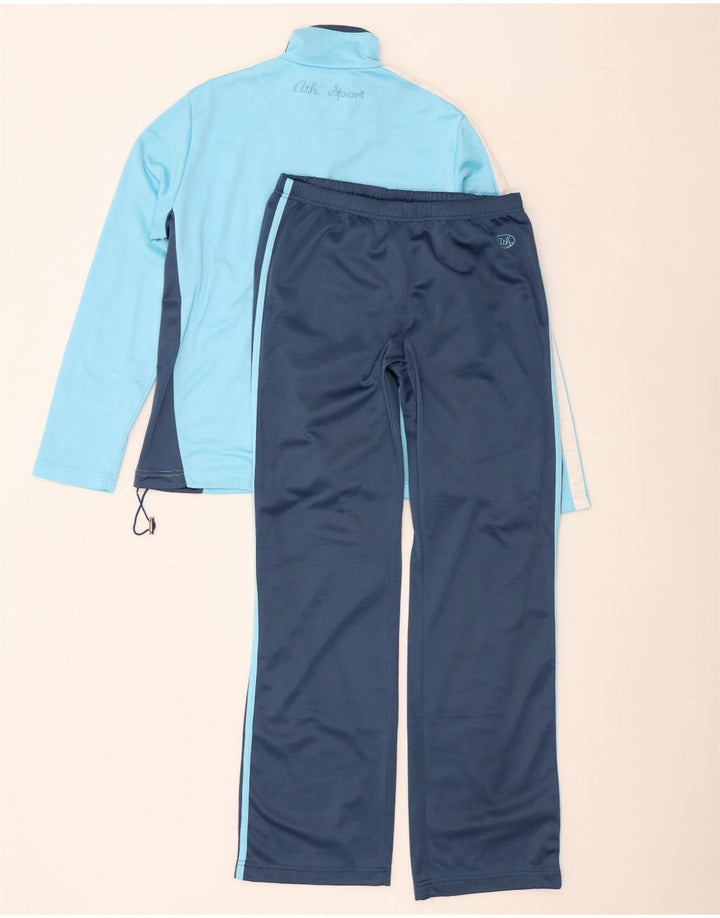 F.LLI Campagnolo Womens Full Tracksuit IT 48 XL Blue Colourblock Polyester