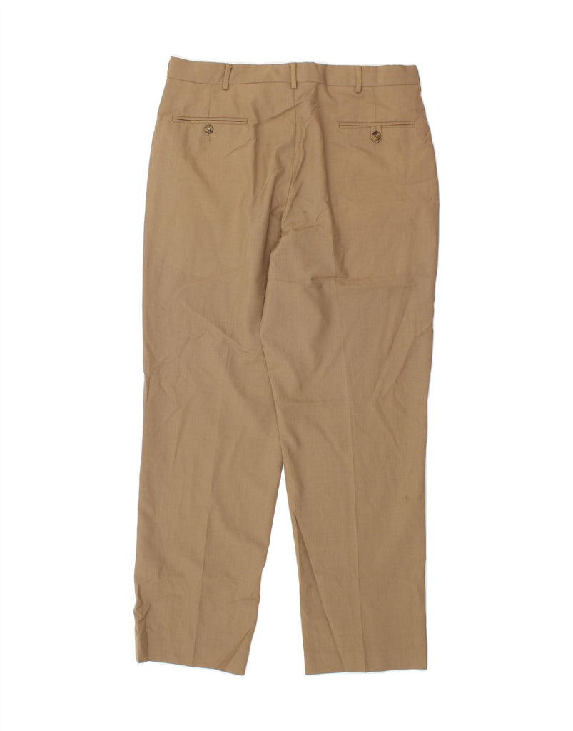 TOMMY HILFIGER Mens Straight Chino Trousers W36 L32 Beige Vintage Tommy Hilfiger and Second-Hand Tommy Hilfiger from Messina Hembry 