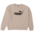 Puma Womens Graphic Oversized Sweatshirt Jumper UK 10 Small Grey Cotton