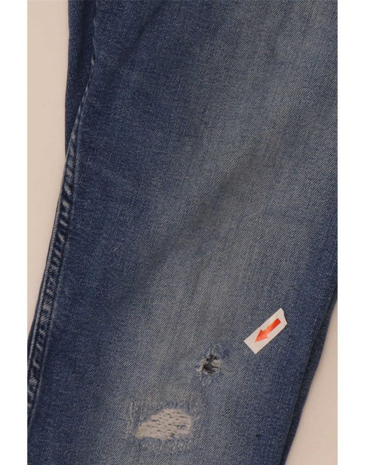 Tommy Hilfiger Mens Distressed Slim Jeans W30 L28 Blue