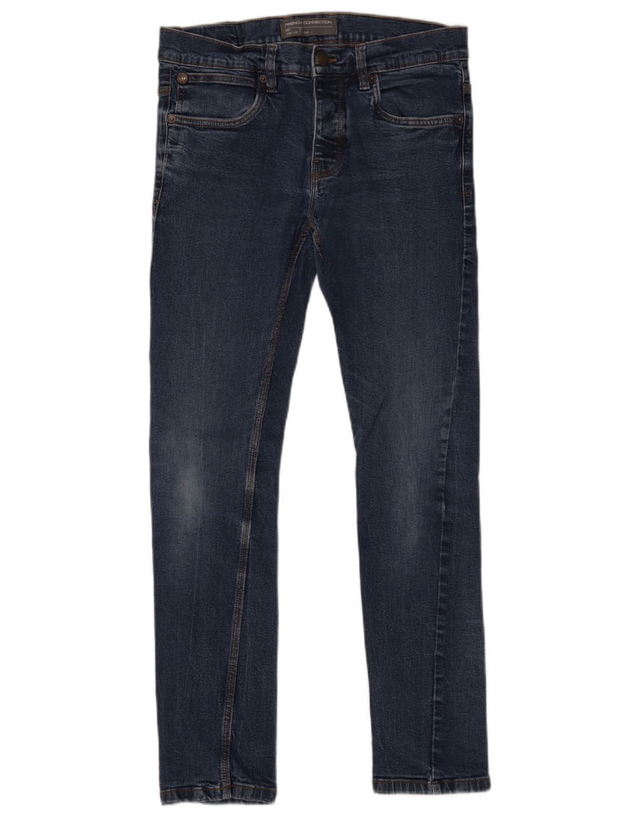 FRENCH CONNECTION Womens Slim Jeans W32 L32 Blue Cotton