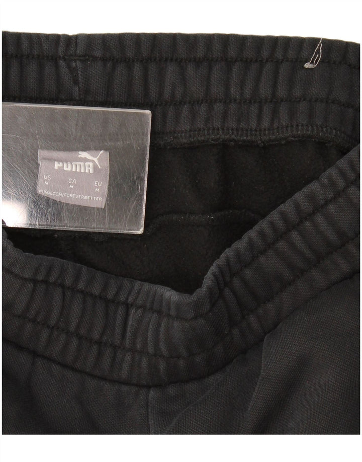 Puma Mens Tracksuit Trousers Joggers Medium Black