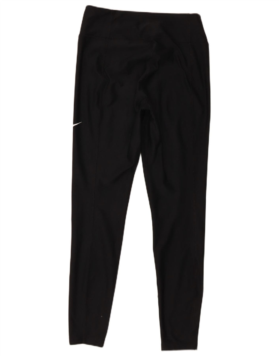 Nike Womens Dri Fit Leggings UK 14 Medium Black Polyester