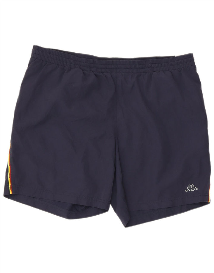 Kappa Mens Swimming Shorts XL  Navy Blue Polyester