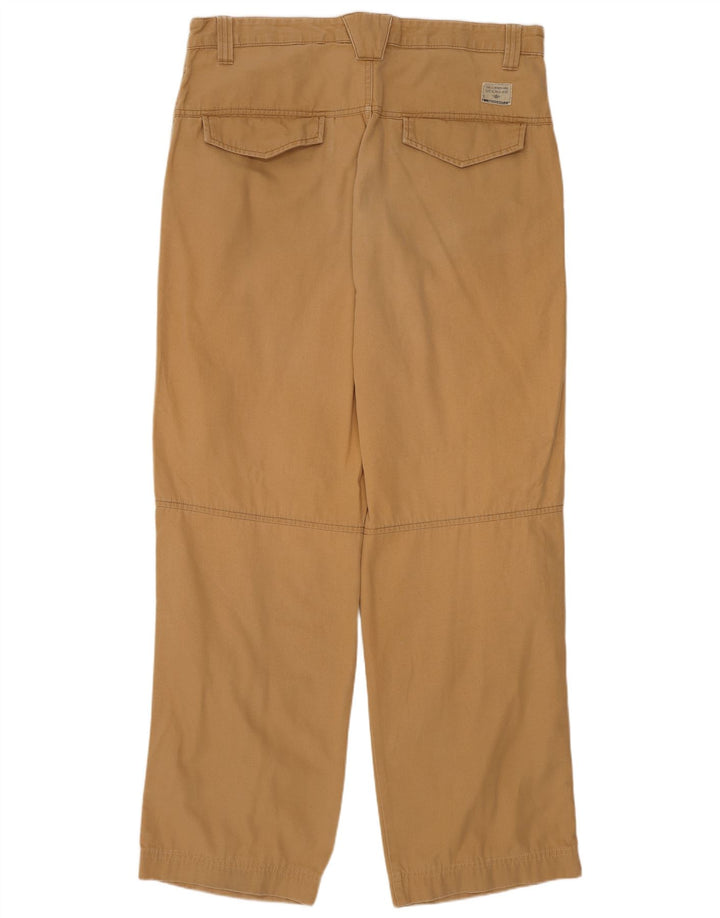 Dockers Mens Straight Chino Trousers W36 L34 Beige