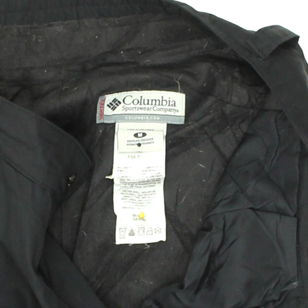 Columbia Womens Black Nylon Winter Ski Trousers | Vintage Designer Snow Pants | Vintage Messina Hembry | Thrift | Second-Hand Messina Hembry | Used Clothing | Messina Hembry 