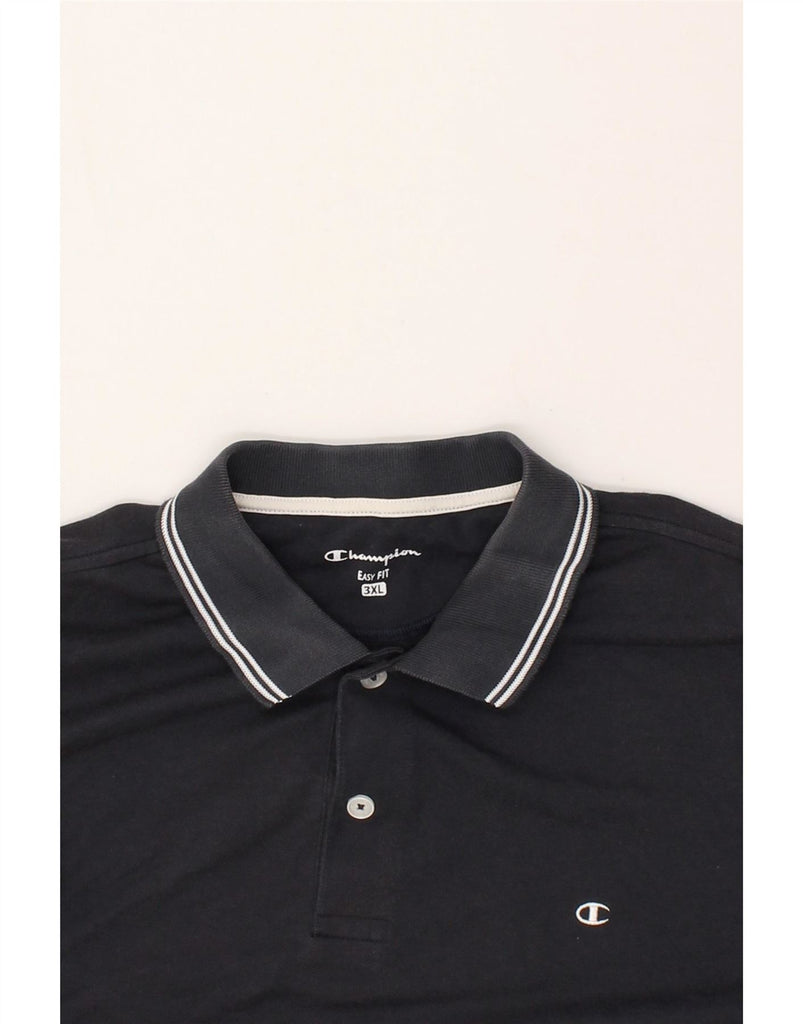 CHAMPION Mens Easy Fit Polo Shirt 3XL Navy Blue Cotton Vintage Champion and Second-Hand Champion from Messina Hembry 