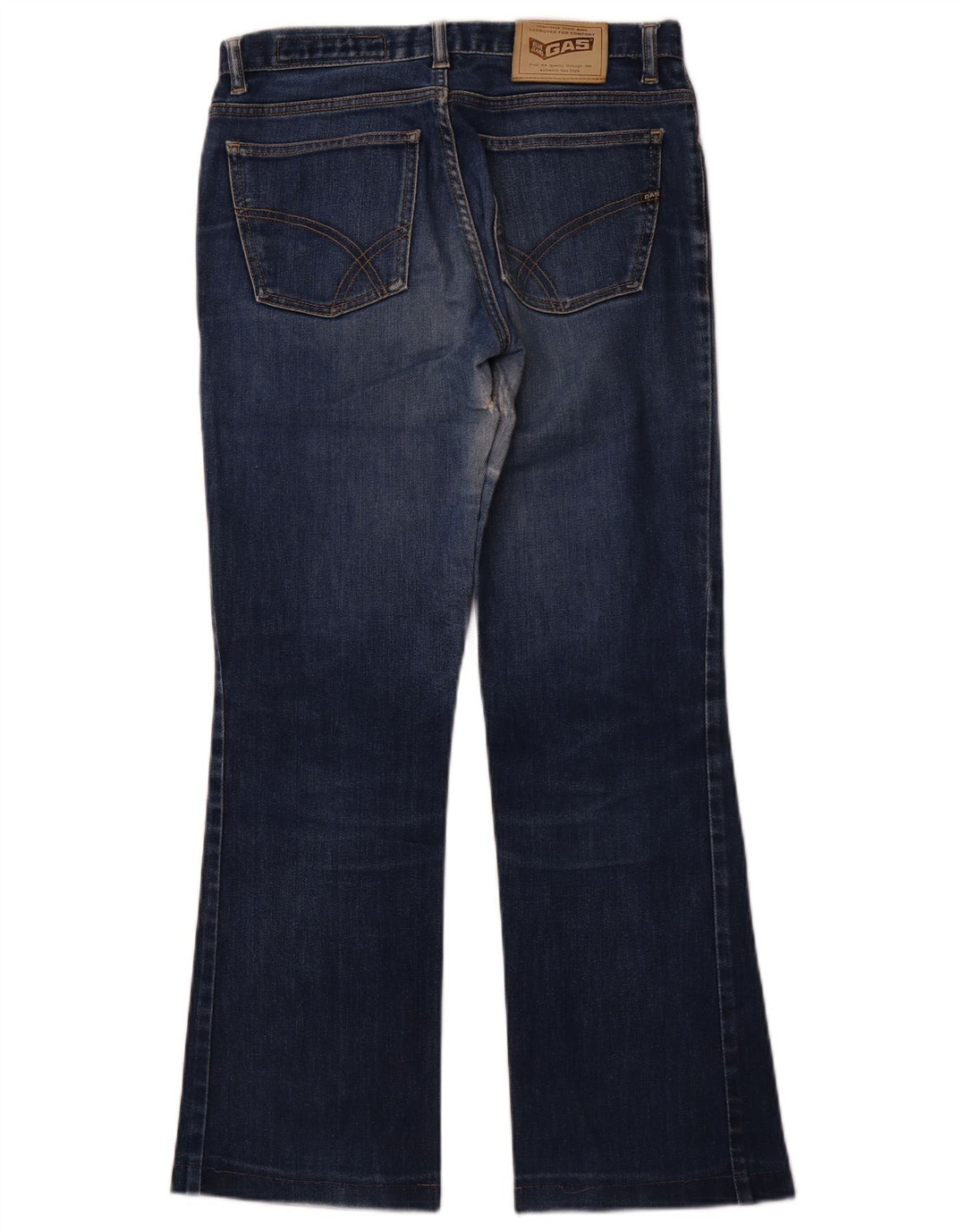 GAS Womens Bootcut Jeans W31 L28 Blue