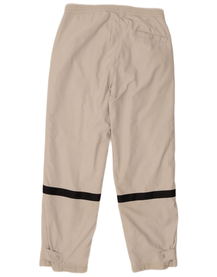 NIKE Mens Windbreaker Trousers Medium W32 L31 White Colourblock