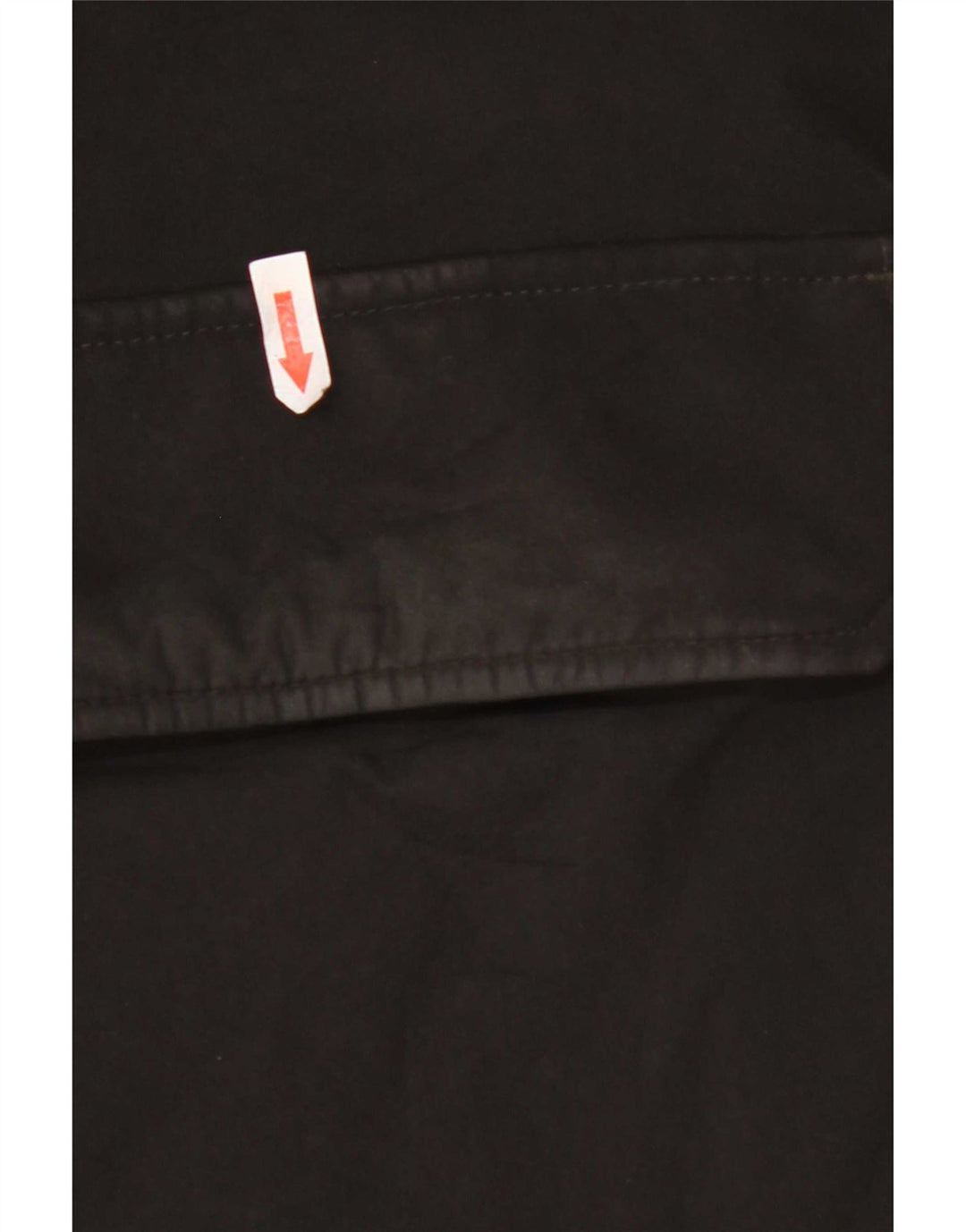 Blauer Mens Hooded Padded Coat UK 44 2XL Black Polyester