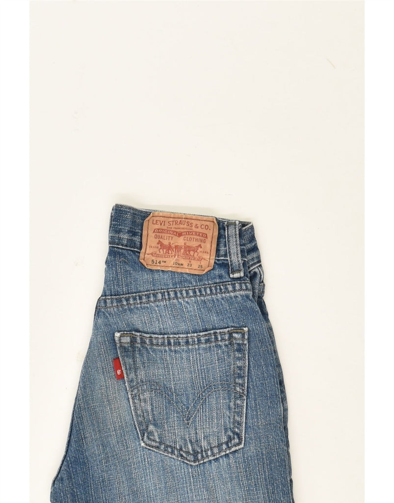 LEVI'S Boys 514 Straight Jeans 9-10 Years W23 L25  Blue Cotton | Vintage Levi's | Thrift | Second-Hand Levi's | Used Clothing | Messina Hembry 