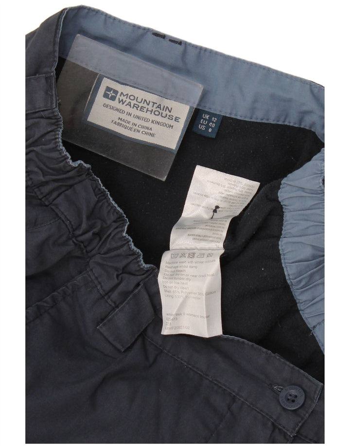 Mountain Warehouse Womens Straight Windbreaker Trousers UK 12 Medium W30 L3