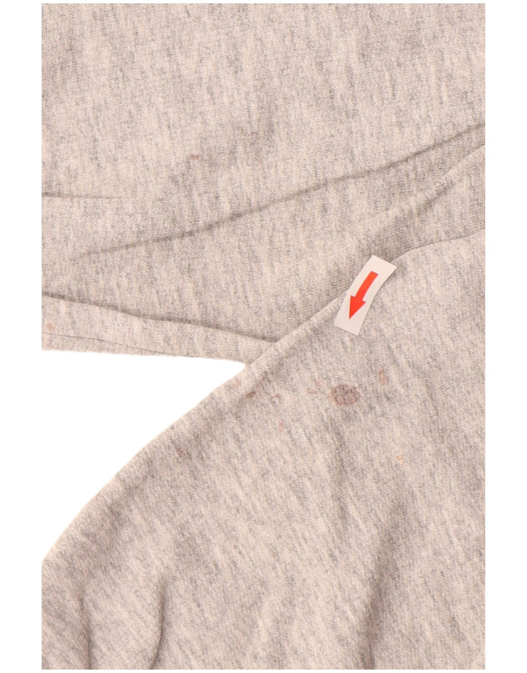 Wrangler Mens Sweatshirt Jumper Large Grey Striped Cotton