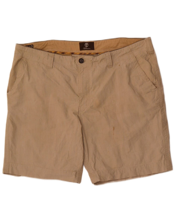 Timberland Mens Earthkeepers Chino Shorts W42 2XL Beige Cotton