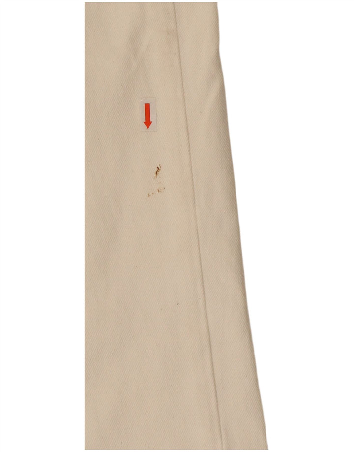 Topshop Womens Straight Jeans W26 L24 White Cotton