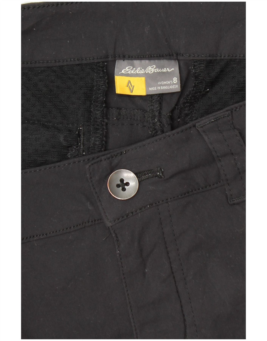 Eddie Bauer Womens Casual Shorts US 8 Medium W30  Grey
