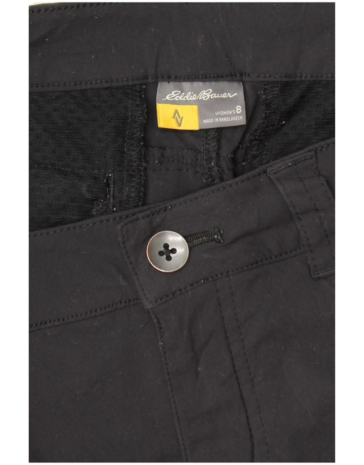 Eddie Bauer Womens Casual Shorts US 8 Medium W30  Grey