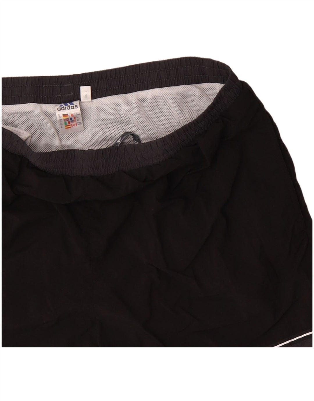 Adidas Mens Graphic Swimwear XL  Black Colourblock Polyester