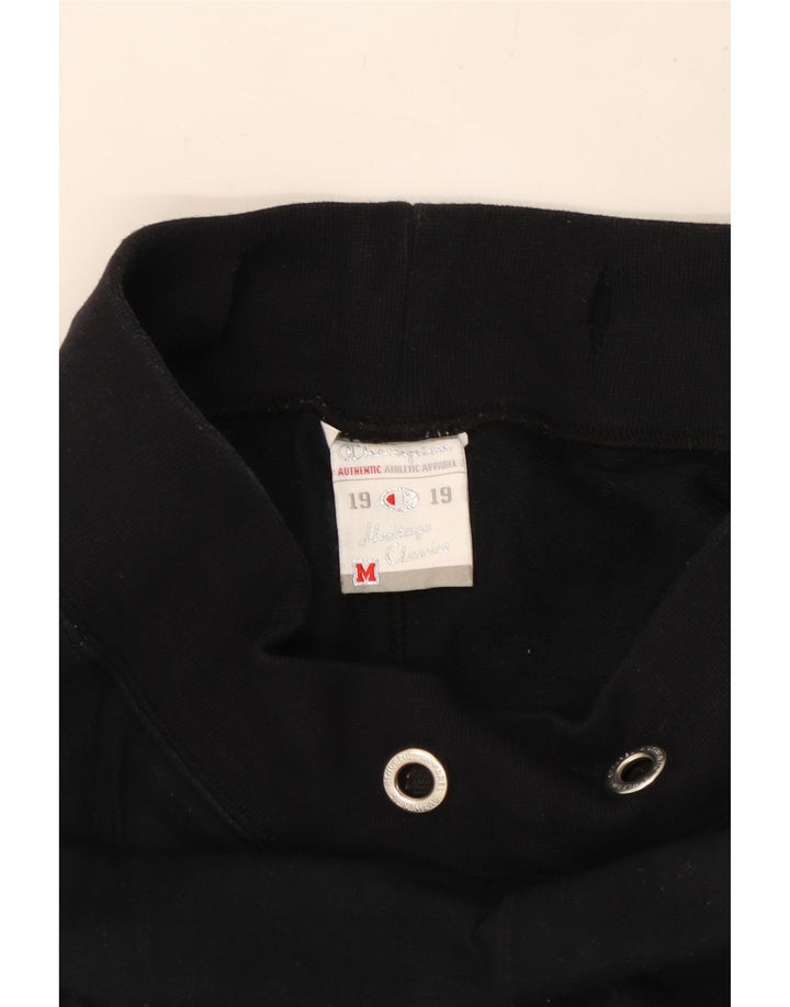 CHAMPION Womens Tracksuit Trousers Joggers UK 12 Medium  Black