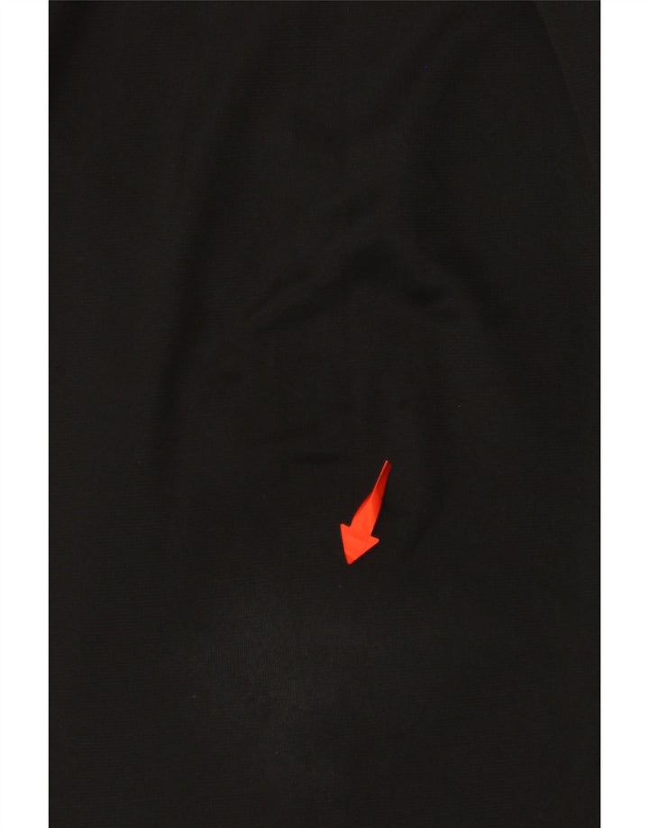 FILA Mens Tracksuit Trousers Joggers Small Black Polyester