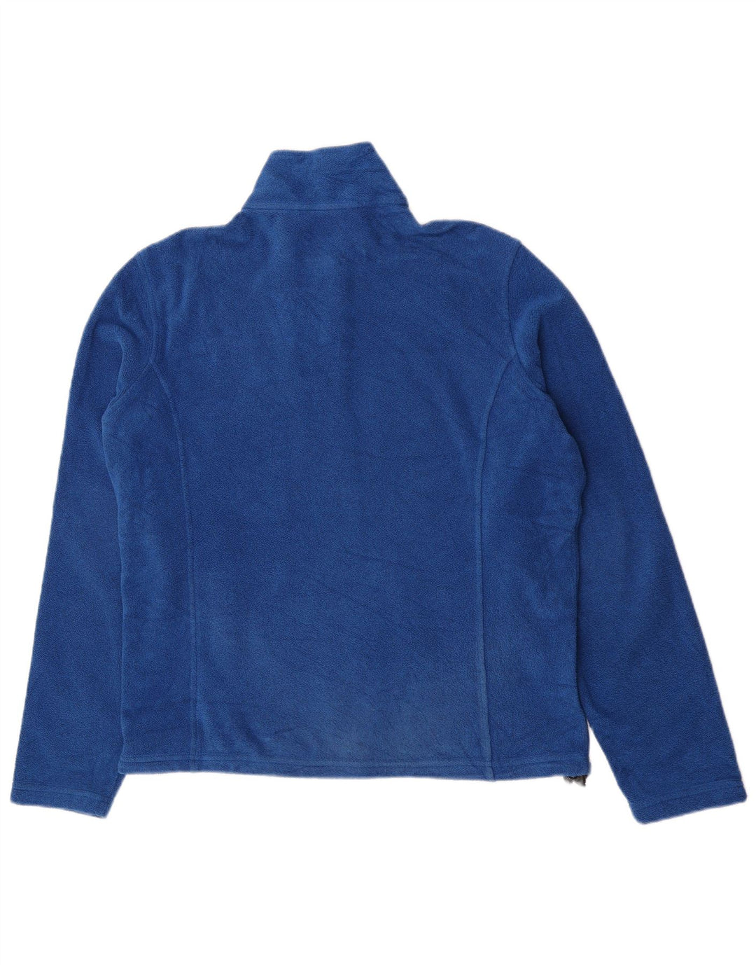 L.L.Bean Mens Fleece Jacket UK 38 Medium Blue Polyester