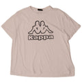 Kappa Mens Graphic T-Shirt Top 4XL White Cotton