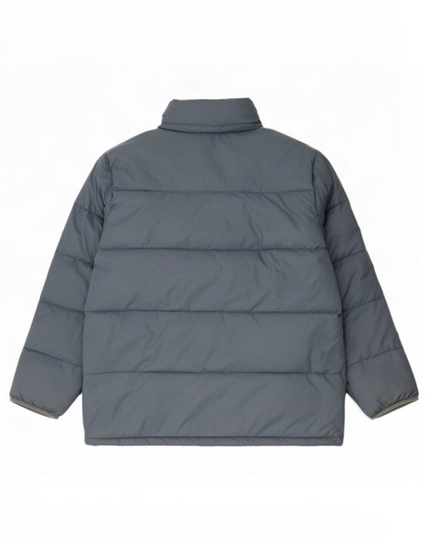 Kappa Mens Padded Jacket UK 40 Large Blue Polyamide