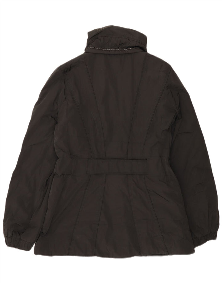 Zara Womens Padded Jacket UK 14 Large Black